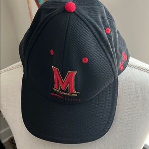 Under Armour Black Cap U of MD